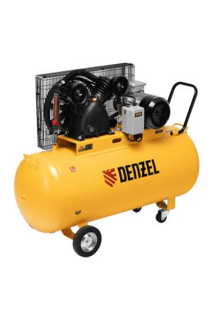 Компрессор воздушный рем. привод BCV 5500-T/270, 5,5 кВт, 270 литров, 850 л/мин Denzel