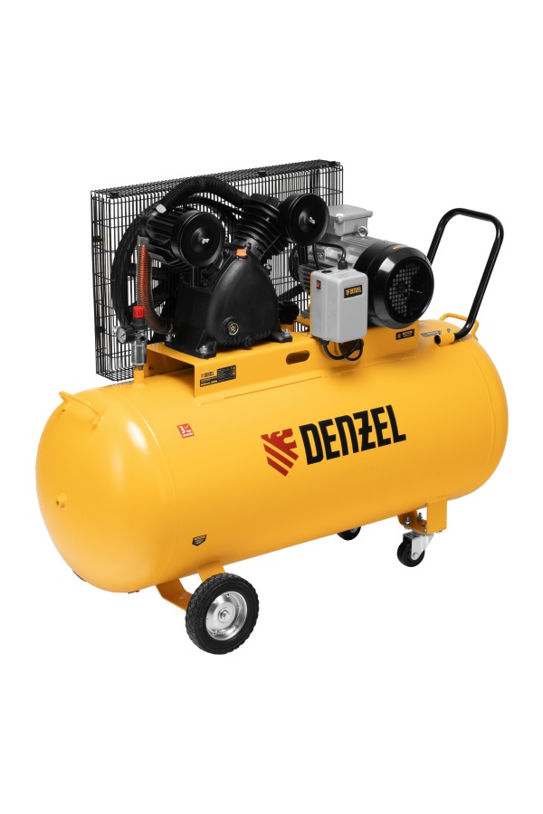 Компрессор воздушный рем. привод BCV 5500-T/270, 5,5 кВт, 270 литров, 850 л/мин Denzel