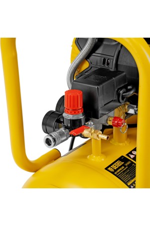 Компрессор безмасл. малошумный DLP -3000/50, 3 кВт, 2х1, 5 кВт, 50 л, 2850 об/мин, 500 л/мин Denzel