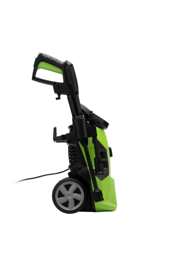 Моечная машина высокого давления АМ-1700, 1700 Вт, 130 бар, 350 л/ч, колесная Сибртех