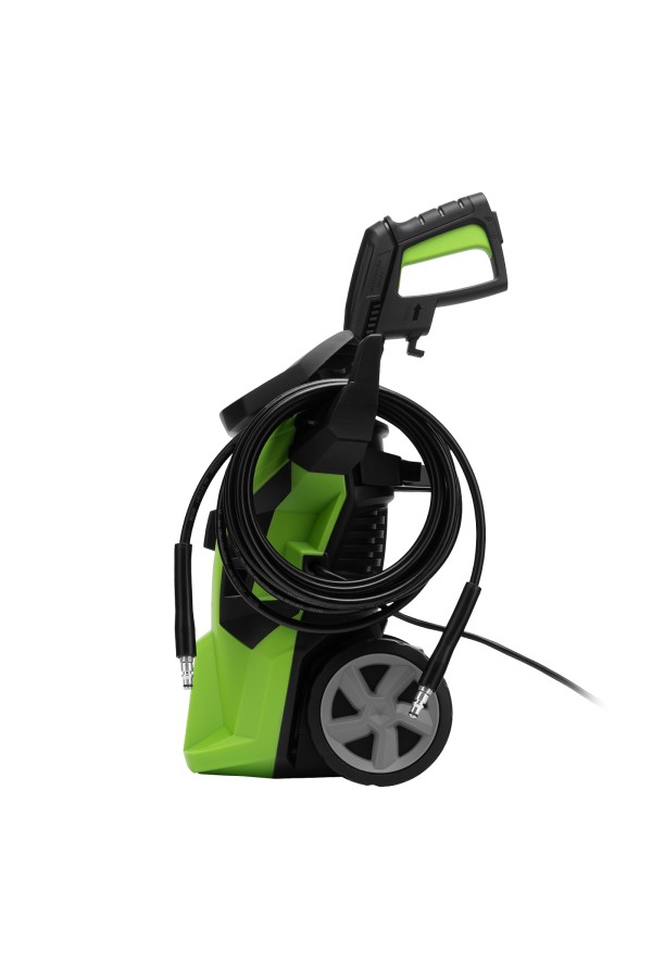 Моечная машина высокого давления АМ-1700, 1700 Вт, 130 бар, 350 л/ч, колесная Сибртех