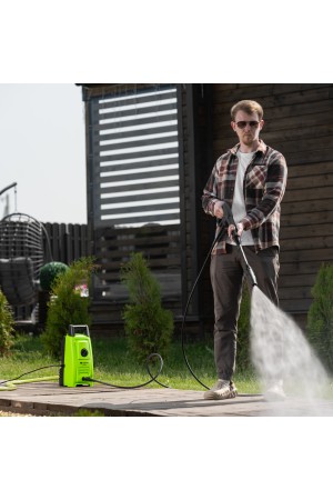 Моечная машина высокого давления АМ-1600, 1600 Вт, 130 бар, 330 л/ч, переносная// Сибртех