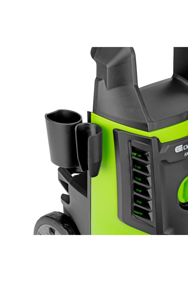 Моечная машина высокого давления АМ-1800, 1800 Вт, 140 бар, 350 л/ч, колесная Сибртех