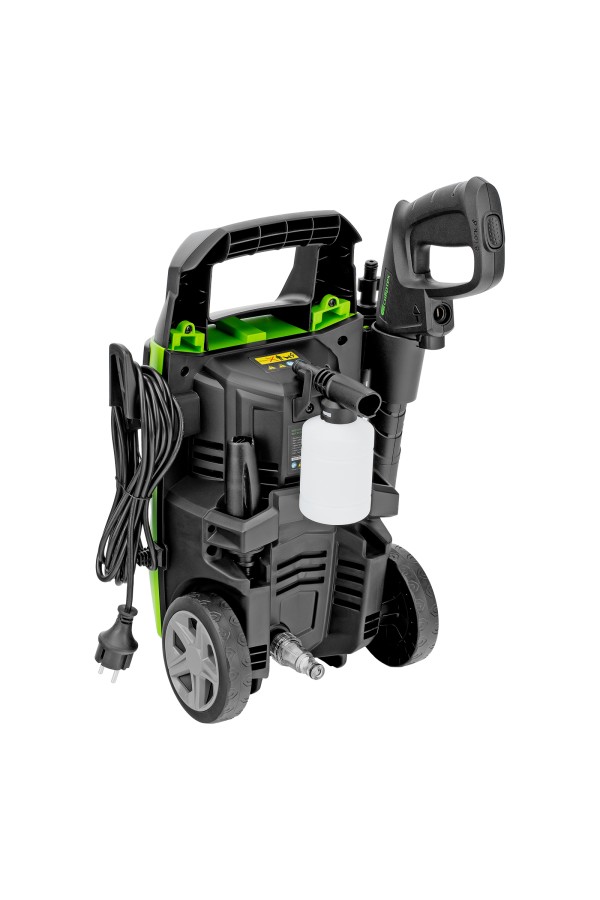 Моечная машина высокого давления АМ-1800, 1800 Вт, 140 бар, 350 л/ч, колесная Сибртех