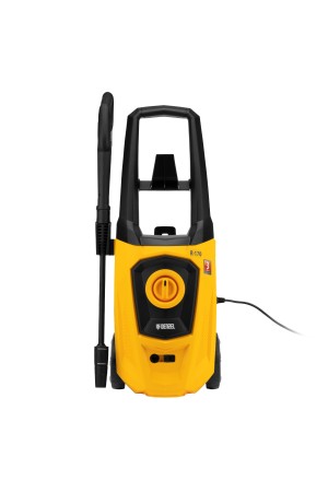 Моечная машина высокого давления R-170, 2000 Вт, 170 бар, 360 л/ч, колесная// Denzel