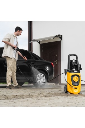 Моечная машина высокого давления R-170D, 2000 Вт, 170 бар, 360 л/ч, с барабаном// Denzel