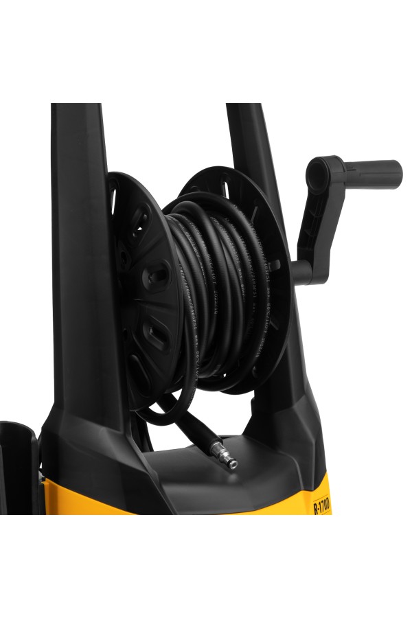 Моечная машина высокого давления R-170D, 2000 Вт, 170 бар, 360 л/ч, с барабаном Denzel