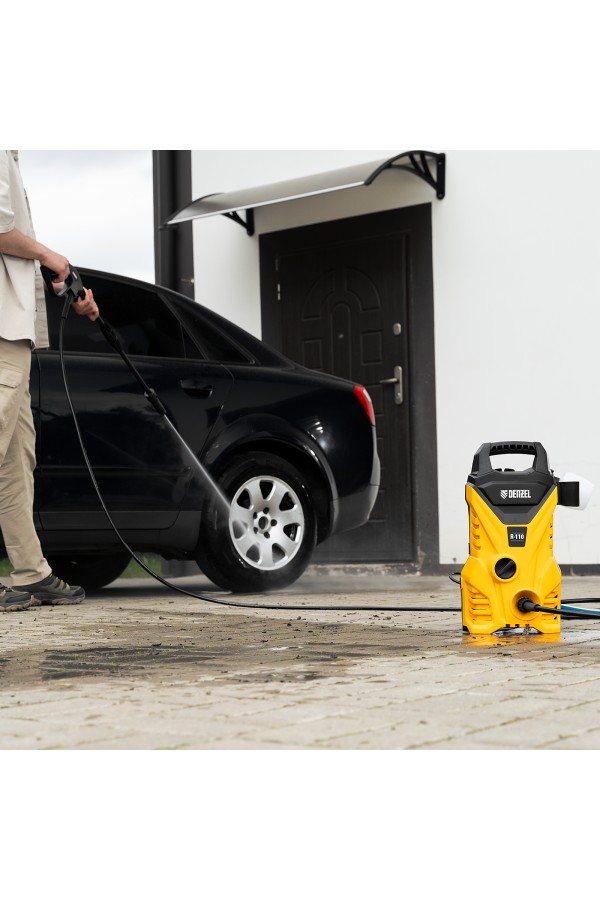Моечная машина высокого давления R-110, 1500 Вт, 110 бар, 5,7 л/мин, переносная Denzel