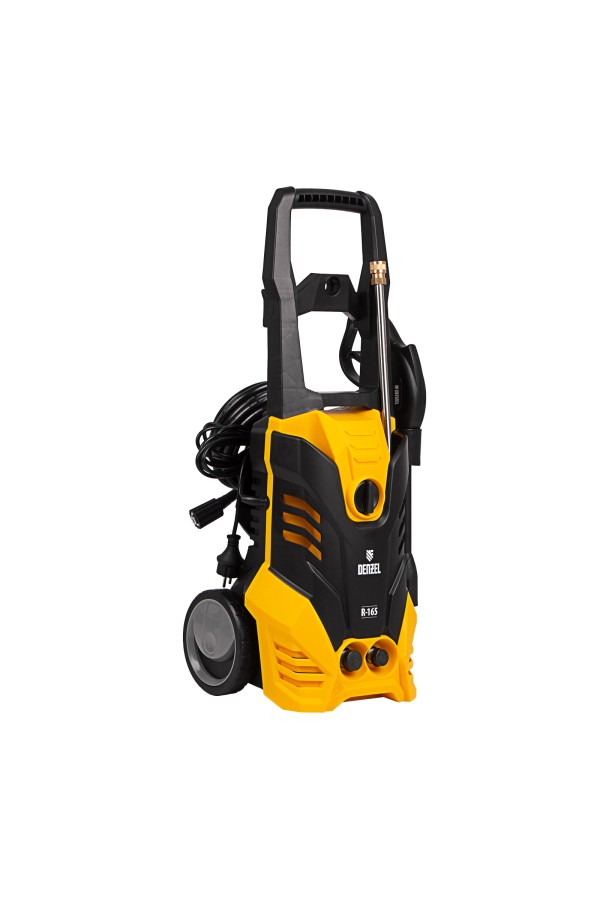 Моечная машина высокого давления R-165, 2200 Вт, 165 бар, 7 л/мин, колесная Denzel