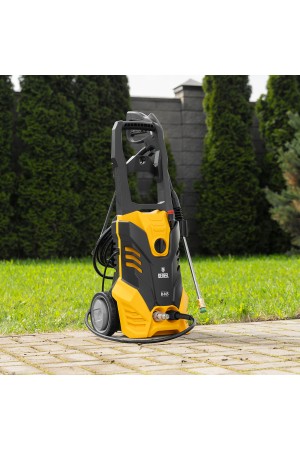 Моечная машина высокого давления R-165, 2200 Вт, 165 бар, 7 л/мин, колесная Denzel