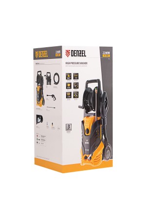 Моечная машина высокого давления R-165D, 2200 Вт, 165 бар, 7 л/мин, с барабаном Denzel