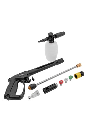 Моечная машина высокого давления R-180i, 2400 Вт, 180 бар, 7.5 л/мин, асинхронный двигатель Denzel