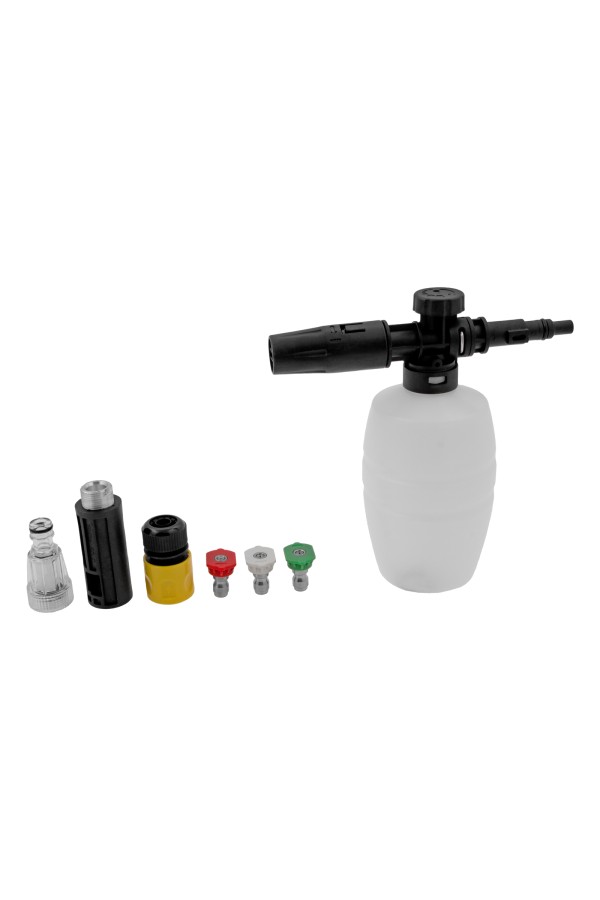 Моечная машина высокого давления R-180i, 2400 Вт, 180 бар, 7.5 л/мин, асинхронный двигатель Denzel