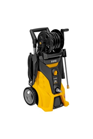 Моечная машина высокого давления R-210iD, 2600 Вт, 210 бар, 8.0 л/мин, асинхронный двигатель, барабан Denzel