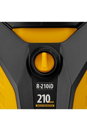 Моечная машина высокого давления R-210iD, 2600 Вт, 210 бар, 8.0 л/мин, асинхронный двигатель, барабан Denzel