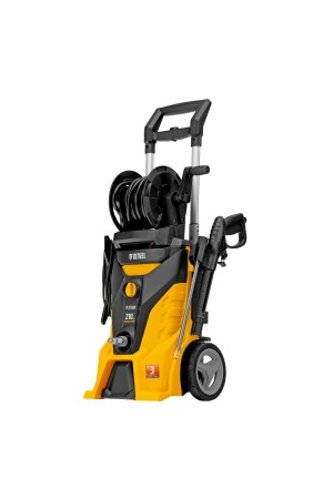 Моечная машина высокого давления R-210iD, 2600 Вт, 210 бар, 8.0 л/мин, асинхронный двигатель, барабан Denzel