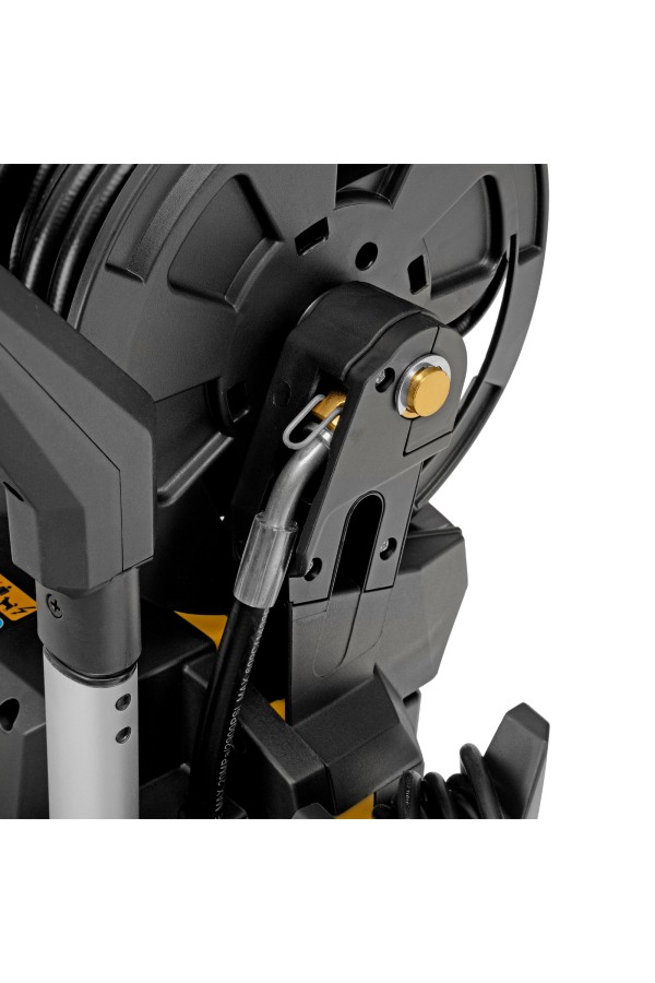 Моечная машина высокого давления R-210iD, 2600 Вт, 210 бар, 8.0 л/мин, асинхронный двигатель, барабан Denzel