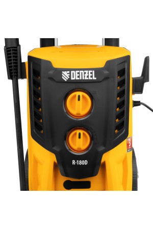 Моечная машина высокого давления R-180D, 2200 Вт, 180 бар, 380 л/ч, с барабаном// Denzel