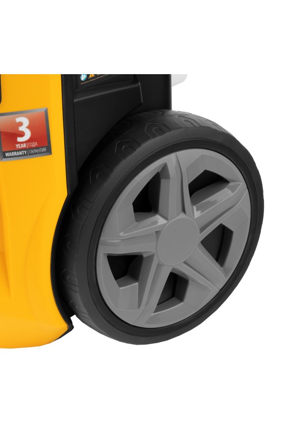 Моечная машина высокого давления R-180D, 2200 Вт, 180 бар, 380 л/ч, с барабаном Denzel