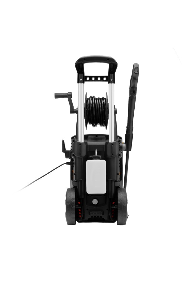 Моечная машина высокого давления R-180D, 2200 Вт, 180 бар, 380 л/ч, с барабаном Denzel