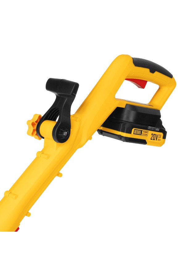 Триммер аккумуляторный GT-230, 230 мм, Li-Ion, 20 В Denzel