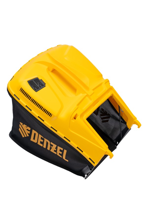 Газонокосилка бензиновая GLD-460, 146 куб.см, ширина 46 см, ручная, 7 уровней, травосборник 50 л Denzel