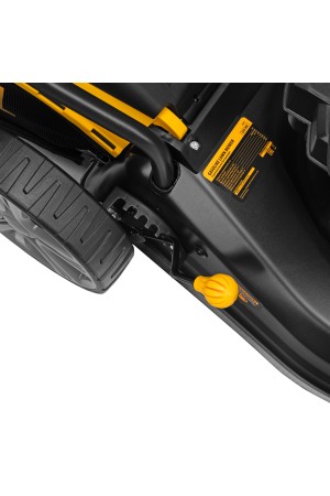 Газонокосилка бензиновая GLD-460, 146 куб.см, ширина 46 см, ручная, 7 уровней, травосборник 50 л Denzel