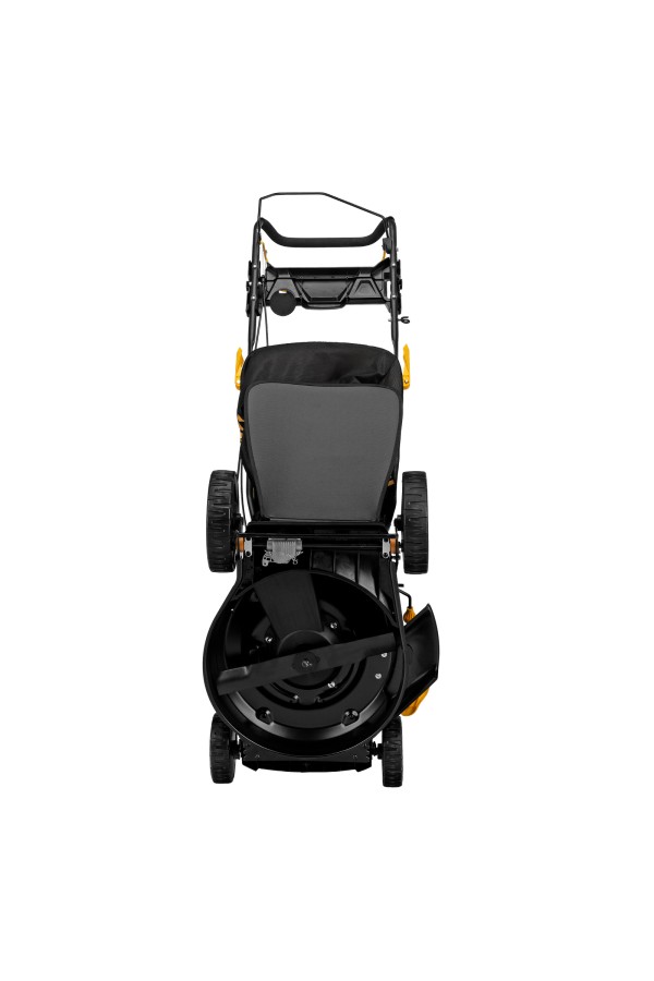 Газонокосилка бензиновая GLD-460SP, 146 куб.см, ширина 46 см, привод 7 уровней, травосборник 50 л Denzel