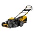 Газонокосилка бензиновая GLD-520SP, 196 куб.см, ширина 52 см, привод, 7 уровней,травосборник 60 л Denzel