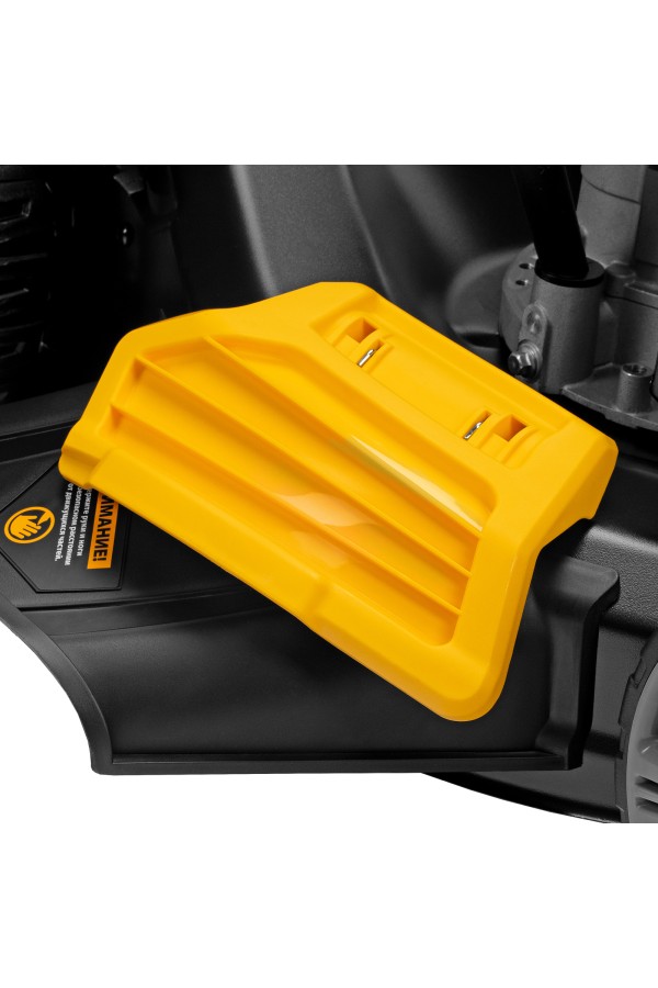 Газонокосилка бензиновая GLD-520SP, 196 куб.см, ширина 52 см, привод, 7 уровней,травосборник 60 л Denzel