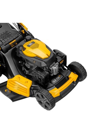 Газонокосилка бензиновая GLD-520SP, 196 куб.см, ширина 52 см, привод, 7 уровней,травосборник 60 л Denzel