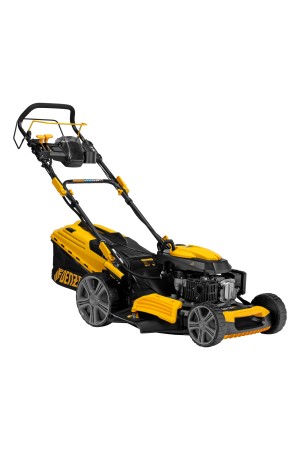 Газонокосилка бензиновая GLD-520SP-VE, 196 см3, ширина 52 см, привод, вариатор, электрический старт, 60 л Denzel