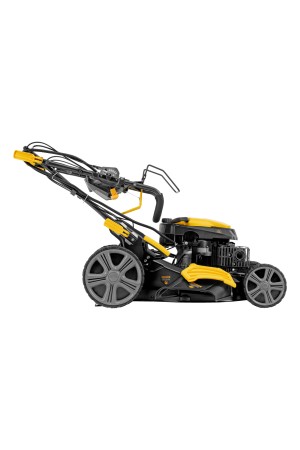 Газонокосилка бензиновая GLD-520SP-VE, 196 см3, ширина 52 см, привод, вариатор, электрический старт, 60 л Denzel