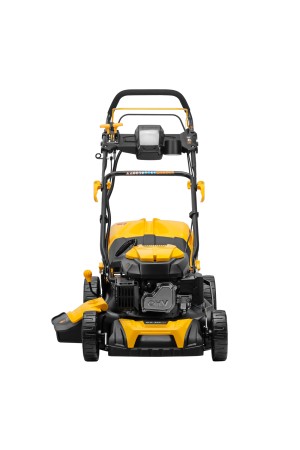 Газонокосилка бензиновая GLD-460SP-VE, 146 см3, шир. 46см, привод, вариатор, эл.старт, 60 л Denzel