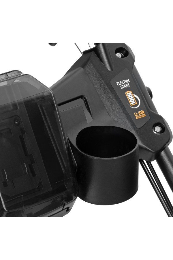 Газонокосилка бензиновая GLD-460SP-VE, 146 см3, шир. 46см, привод, вариатор, эл.старт, 60 л Denzel