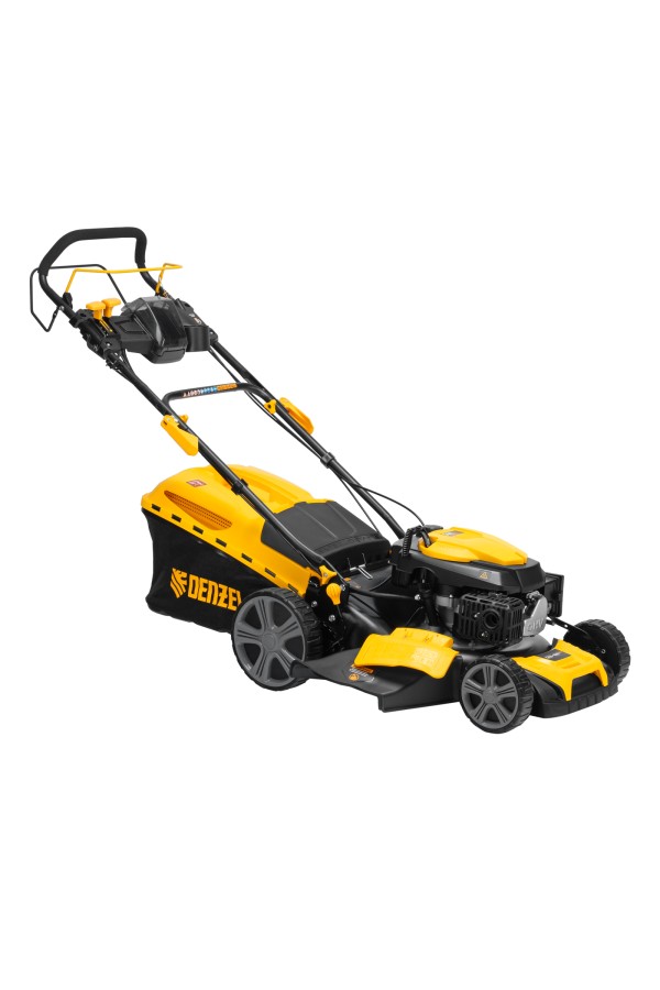 Газонокосилка бензиновая GLD-460SP-VE, 146 см3, шир. 46см, привод, вариатор, эл.старт, 60 л Denzel