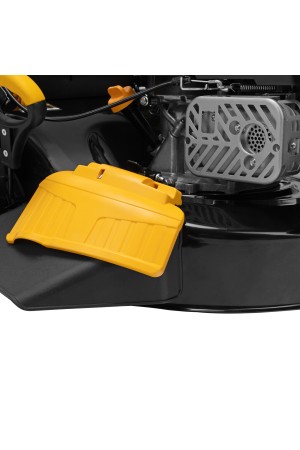 Бензиновая газонокосилка GLT-460SP-T, Trike 149 см3, 46 см, привод, панель, 60л Denzel 