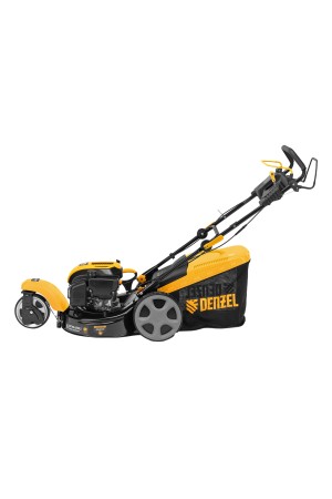 Бензиновая газонокосилка GLT-460SP-T, Trike 149 см3, 46 см, привод, панель, 60л Denzel 