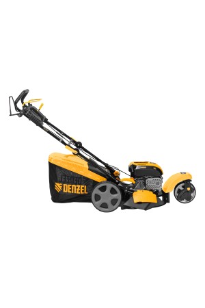 Бензиновая газонокосилка GLT-460SP-T, Trike 149 см3, 46 см, привод, панель, 60л Denzel 