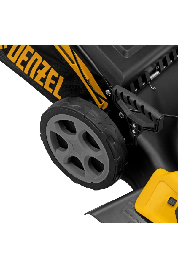 Газонокосилка бензиновая GLR-460SP-ZS, 149 см3, ширина 46 см, привод, травосборник 65 л Denzel