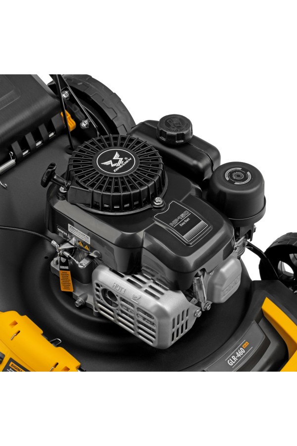 Газонокосилка бензиновая GLR-460SP-ZS, 149 см3, ширина 46 см, привод, травосборник 65 л Denzel