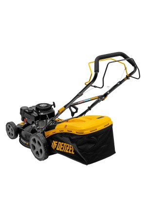 Газонокосилка бензиновая GLR-460SP-ZS, 149 см3, ширина 46 см, привод, травосборник 65 л Denzel