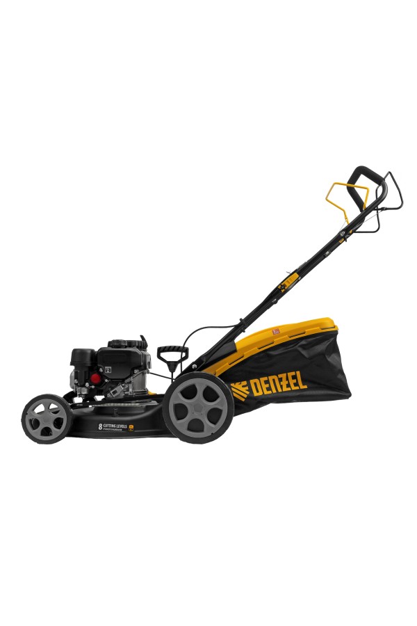 Газонокосилка бензиновая GLR-460SP-ZS, 149 см3, ширина 46 см, привод, травосборник 65 л Denzel