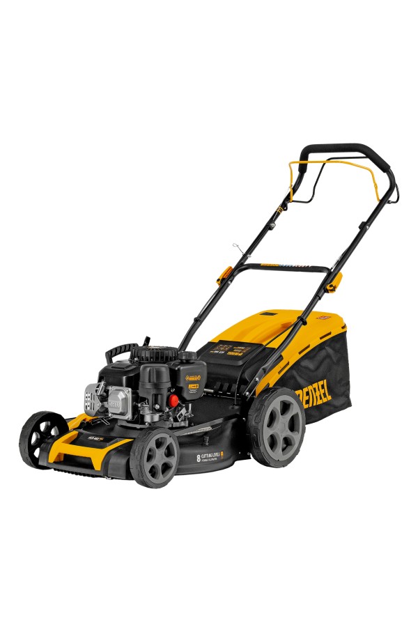Газонокосилка бензиновая GLR-460SP-ZS, 149 см3, ширина 46 см, привод, травосборник 65 л Denzel