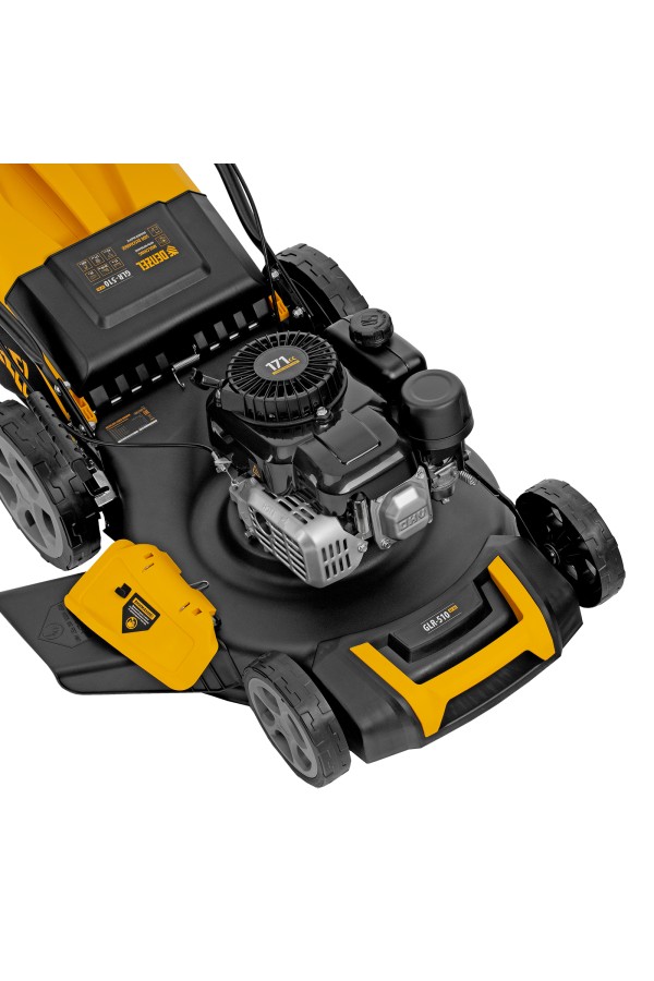 Газонокосилка бензиновая GLR-510SP-ZS, 171 см3, ширина 51 см, привод, травосборник 65 л Denzel