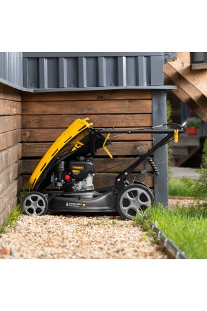 Газонокосилка бензиновая GLR-510SP-ZS, 171 см3, ширина 51 см, привод, травосборник 65 л Denzel