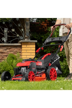 Газонокосилка бензиновая GLM-510-SP, 200 см3, 51см, привод, 65л  MTX