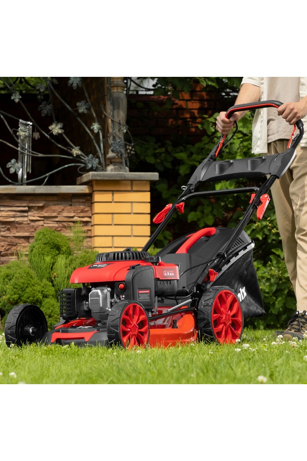 Газонокосилка бензиновая GLM-510-SP, 200 см3, 51см, привод, 65л  MTX