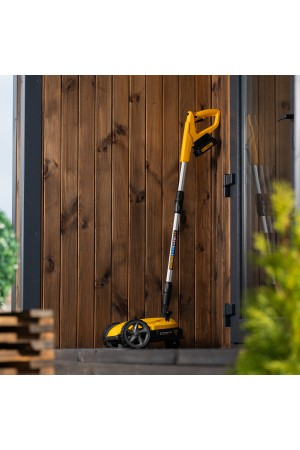 Портативная аккумуляторная газонокосилка CLM-22, Li-ion, 20В, 220 мм // Denzel