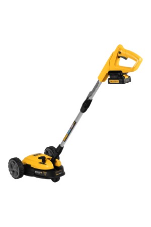 Портативная аккумуляторная газонокосилка CLM-22, Li-ion, 20В, 220 мм // Denzel